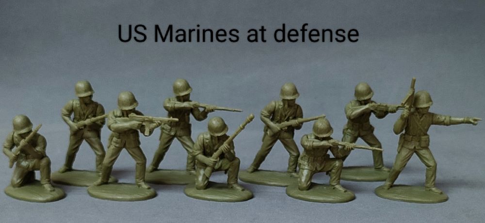 54mm WW2 Pacific War US Marines